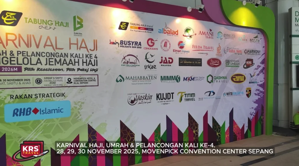 Video utama KRS Travel — Karnival Haji, Umrah & Pelancongan Kali Ke-4 di Movenpick Convention Centre, KLIA Sepang