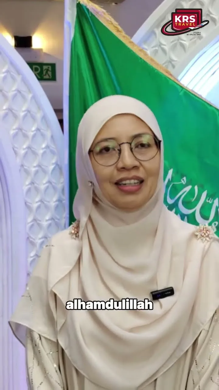 Jemaah haji KRS Travel memberikan testimoni mengenai pengalaman menunaikan haji musim 1446H / 2025