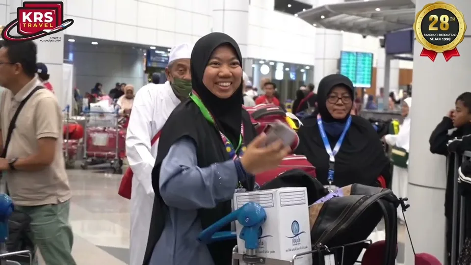 Kepulangan jemaah haji KRS Travel ke tanah air musim 1446H / 2025