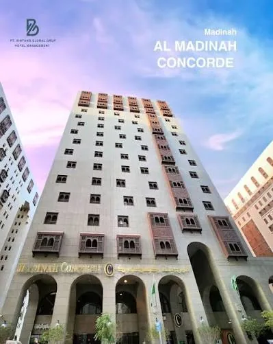 Bangunan Al Madinah Concorde dari luar
