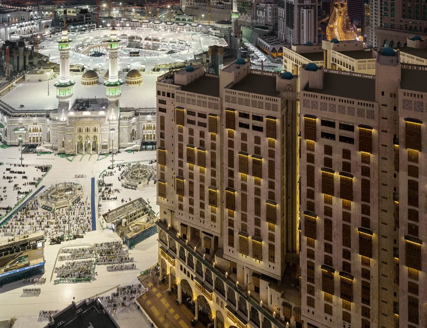 Ruang dalaman Makkah Tower