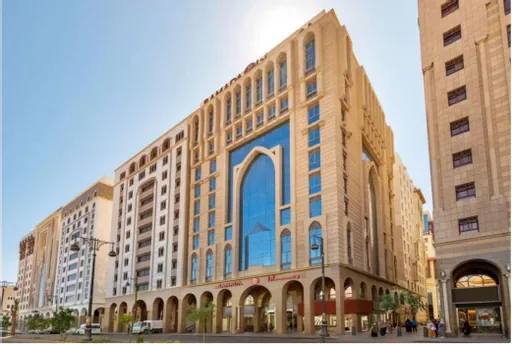 Bangunan hotel Nusk Al Eiman, Madinah