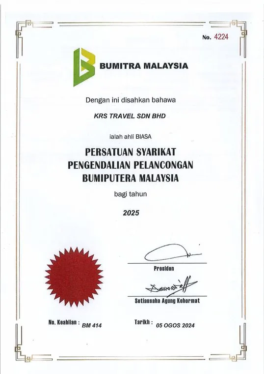 Sijil Keahlian BUMITRA Malaysia
